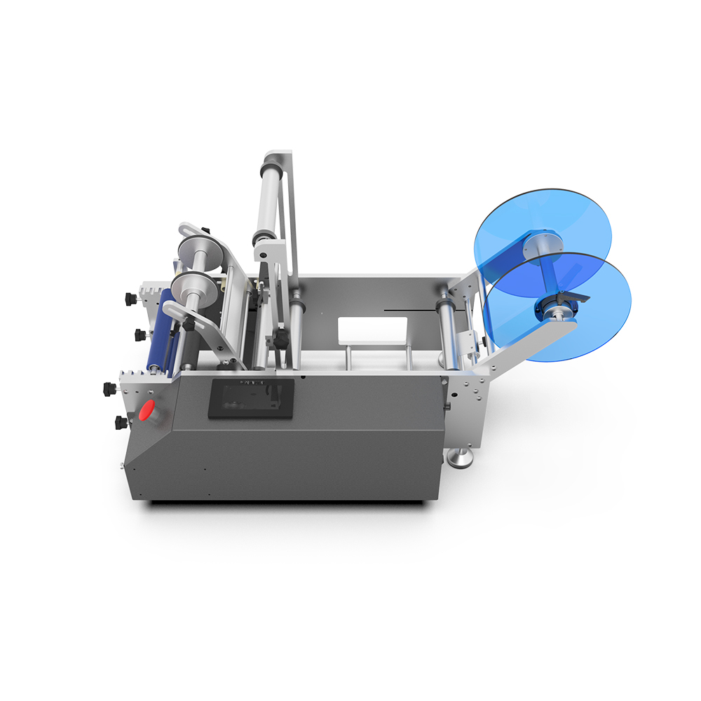 半自动圆瓶贴标机